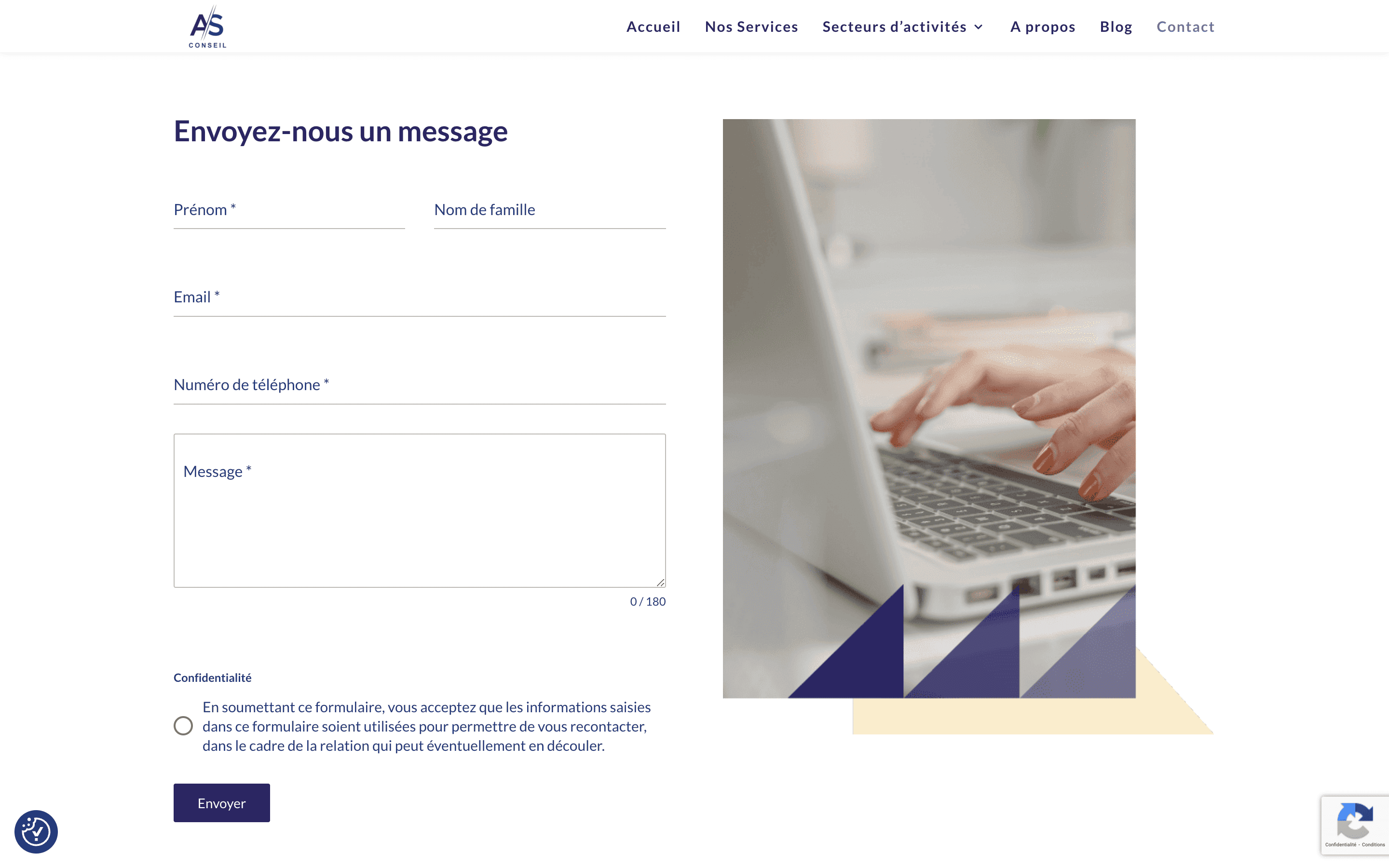 page contact